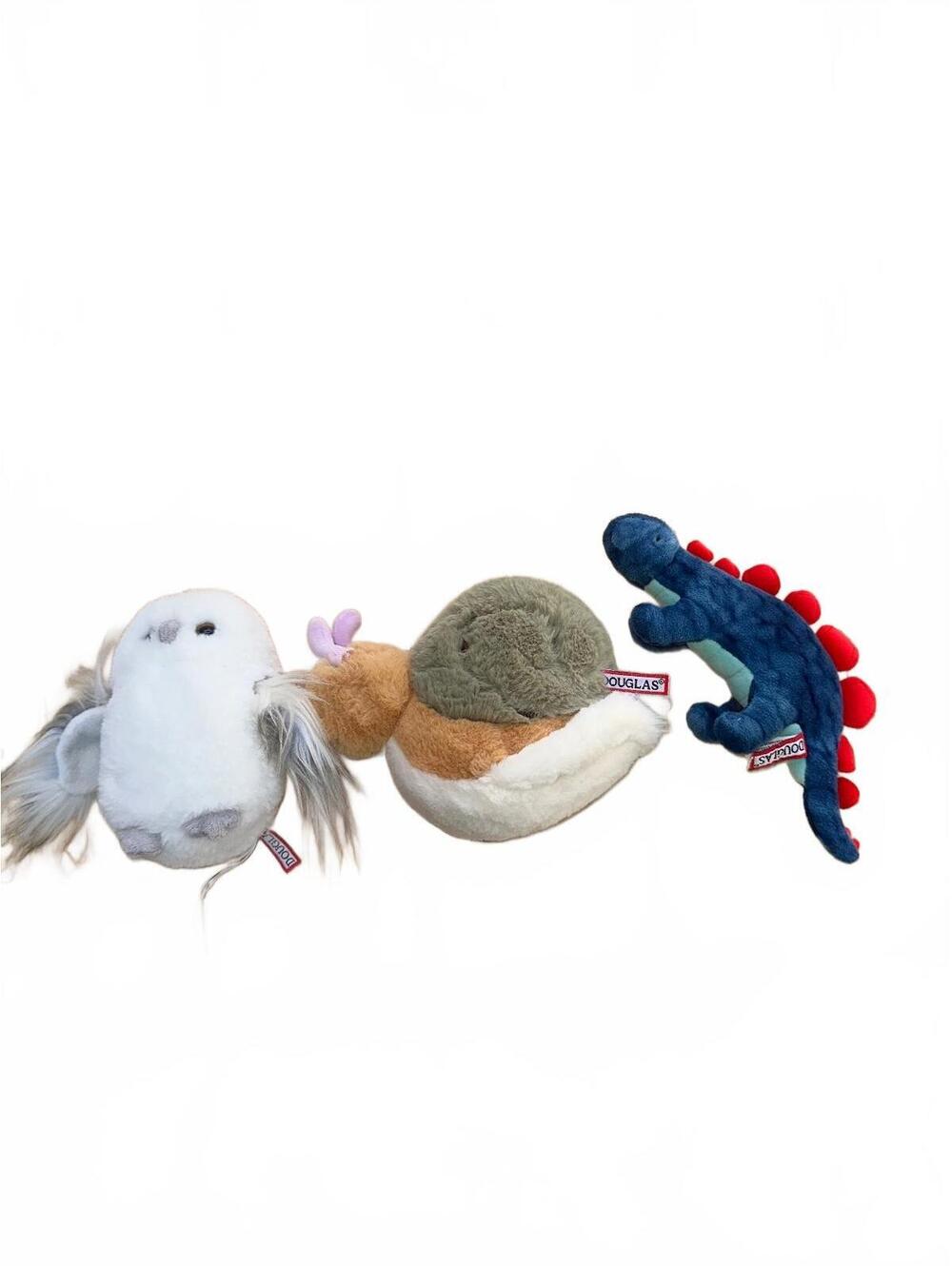 Douglas Bundle Shelby Snail , Owl and Stegosaurus